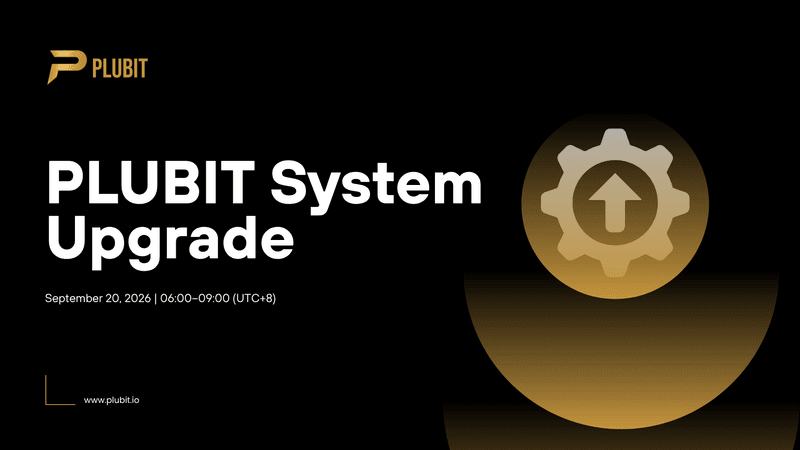PLUBIT System Upgrade Announcement