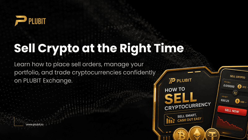 How to Sell Cryptocurrency on PLUBIT Exchange