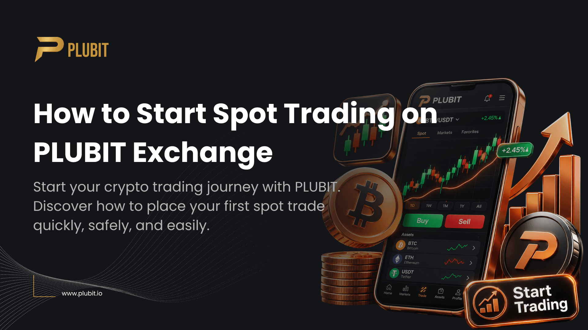How to Start Spot Trading on PLUBIT Exchange